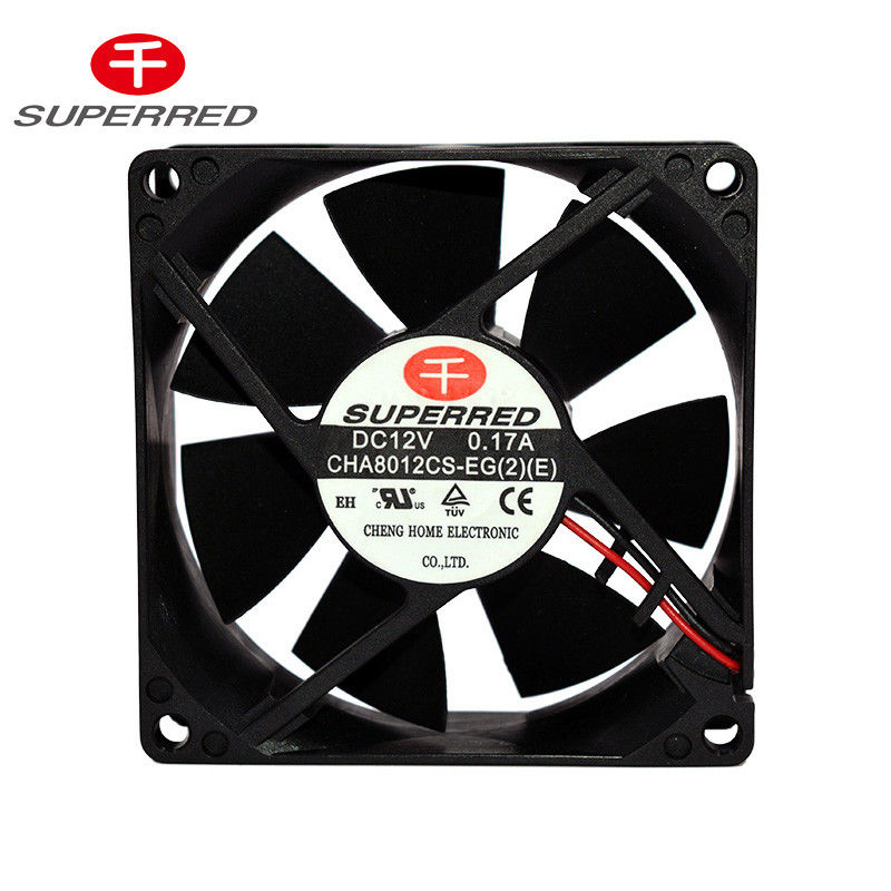 CHA8012CS 12DCV 80x25mm PBT Q Fan Control PWM Dc