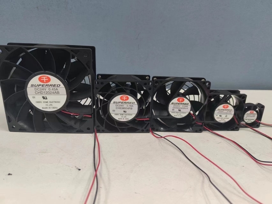 مروحة تبريد ذات تدفق محوري صغير OEM DC 120x120x38mm 12v 24v 48v