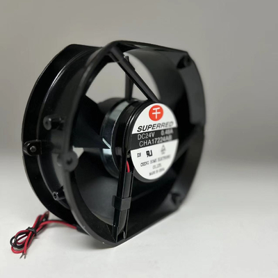 150g DC مروحة تبريد بلاستيكية بدون فرشات PBT 94V0 إطار / نمط دائري المكره