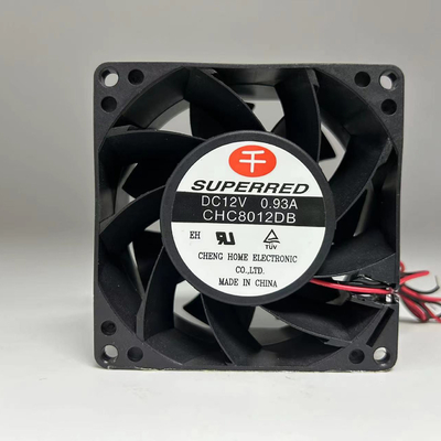 عمر طويل 24V DC مدعوم بمروحة 25dBA مستوى ضوضاء منخفض مع سلك الرصاص AWG26