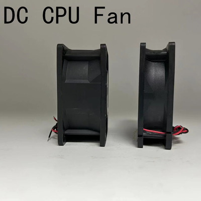 وحدة المعالجة المركزية السوداء DC Fan 120x120x38mm PBT البلاستيكية 94V0 الإطار 35000 ساعة