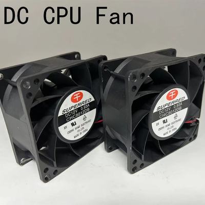 2.4W DC CPU مروحة بلاستيكية PBT 94V0 إطار عمل صامت 26g/7.5g الخ